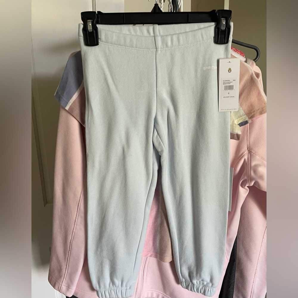 Spiritual Gangster Kids Light Blue Leggings